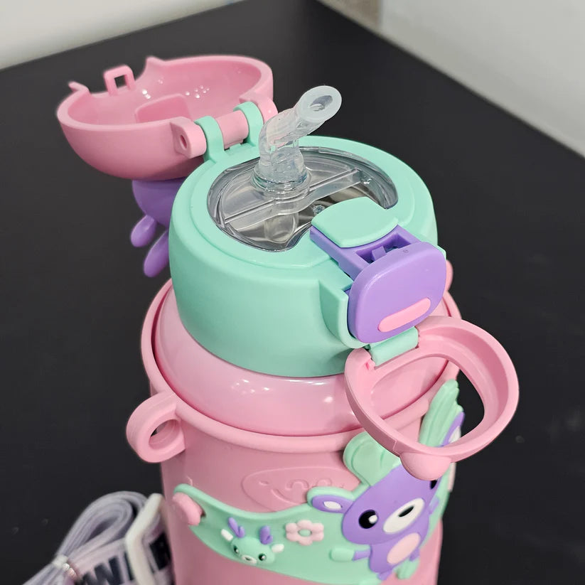 Hot & Cold Water Bottle 450ml – Insulated Thermal Flask | Golu Baby
