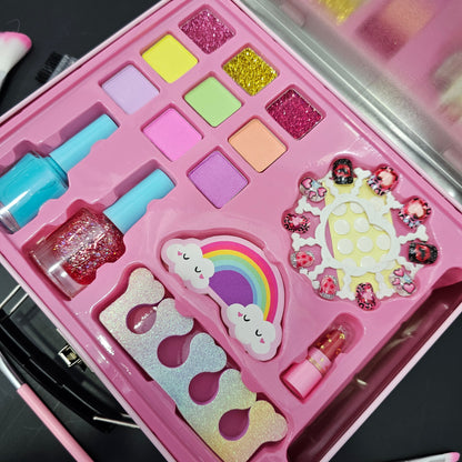 Fashion Makeup Kit with Iron Box – Stylish Beauty Set for Kids - Golu Baby