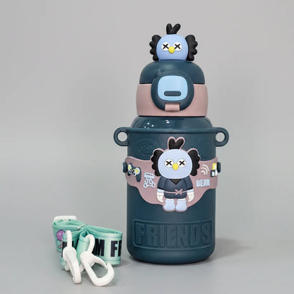 Hot & Cold Water Bottle 450ml – Insulated Thermal Flask | Golu Baby