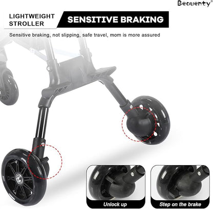 Two-Way Push Compact Baby Stroller – Lightweight & Anti-Rollover Design | Golu Baby