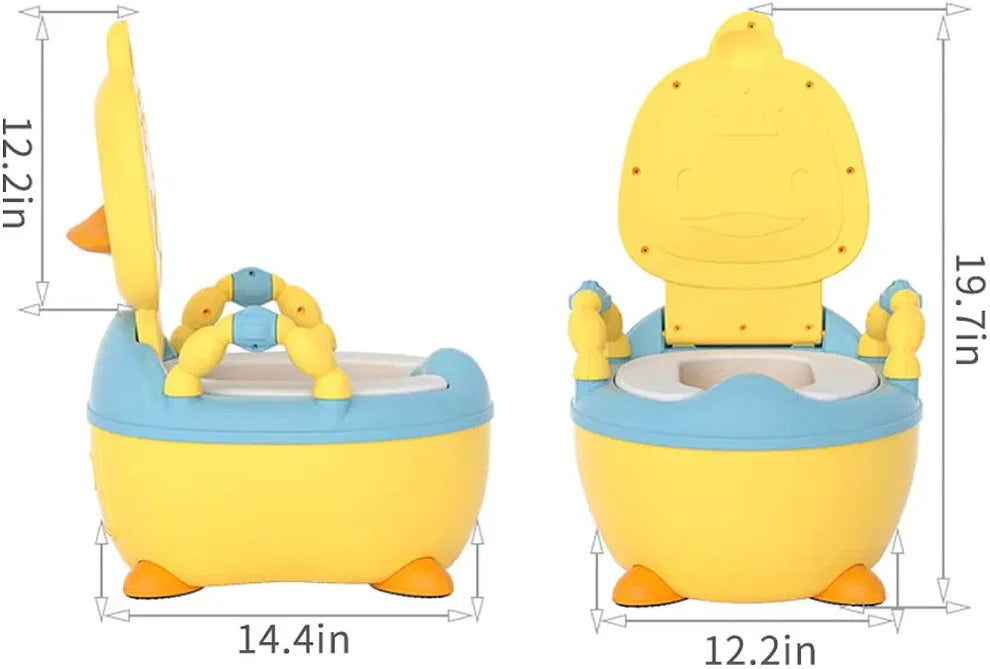 Duck Shape Baby Potty Trainer – Golu Baby