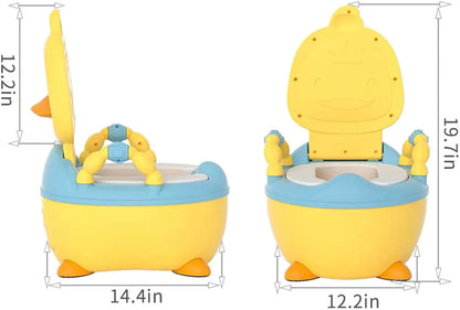 Duck Shape Baby Potty Trainer – Golu Baby