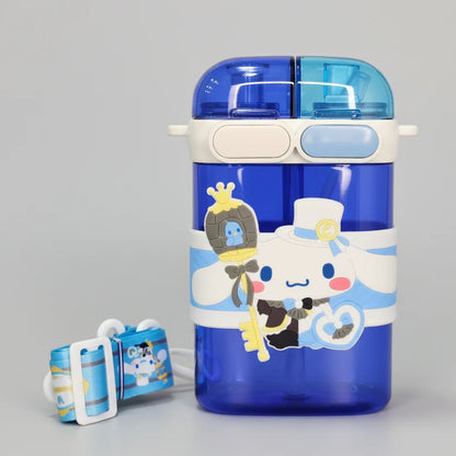 2-in-1 Kids Water Bottle 600ml – Straw & Sipper | Golu Baby