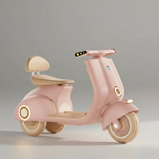 Kids Vespa Electric Bike – Retro Style, Safe Electric Ride for Kids | Golu Baby
