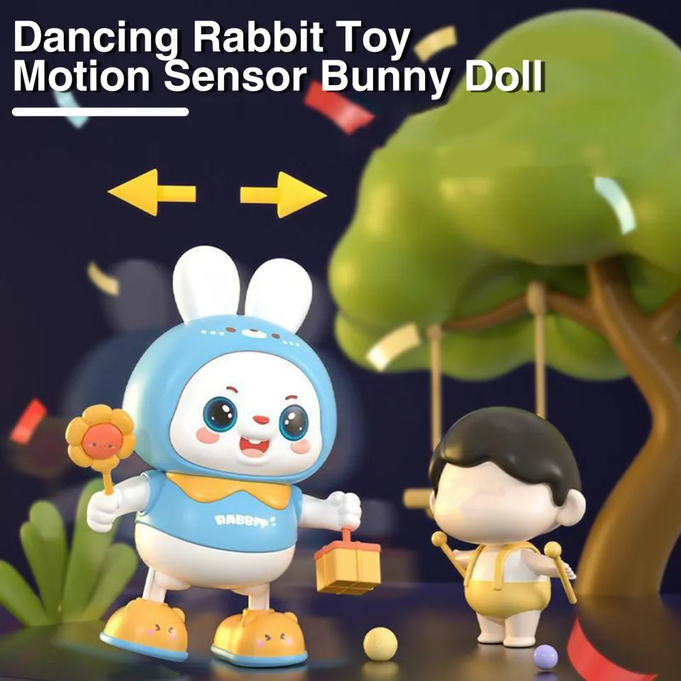 Dancing Rabbit Musical Toy | Music & Lighting Fun for Kids - Golu Baby