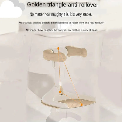 Baby Bath Stand with Adjustable 5 Levels – Foldable Infant Bath Shower Stand | Golu Baby